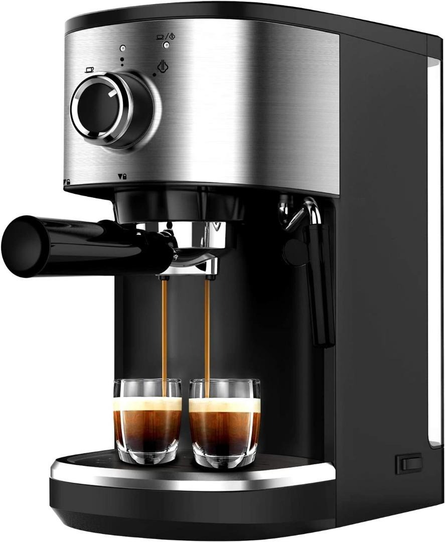 SM. Bonsenkitchen Espresso Machine,15 Bar Coffee Machine With Foaming
