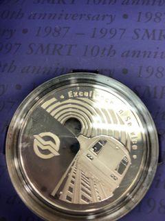 SMRT Silver Proof Coins