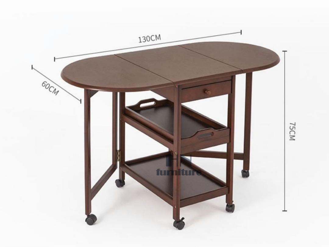 Solid Wood Folding Table Multifunctional Simple Table Furniture Home