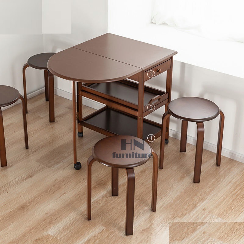 Solid Wood Folding Table Multifunctional Simple Table Furniture Home