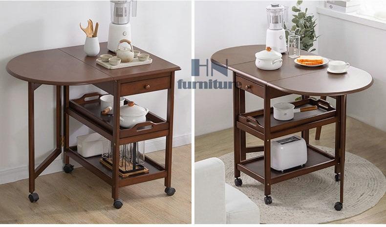 Solid Wood Folding Table Multifunctional Simple Table Furniture Home