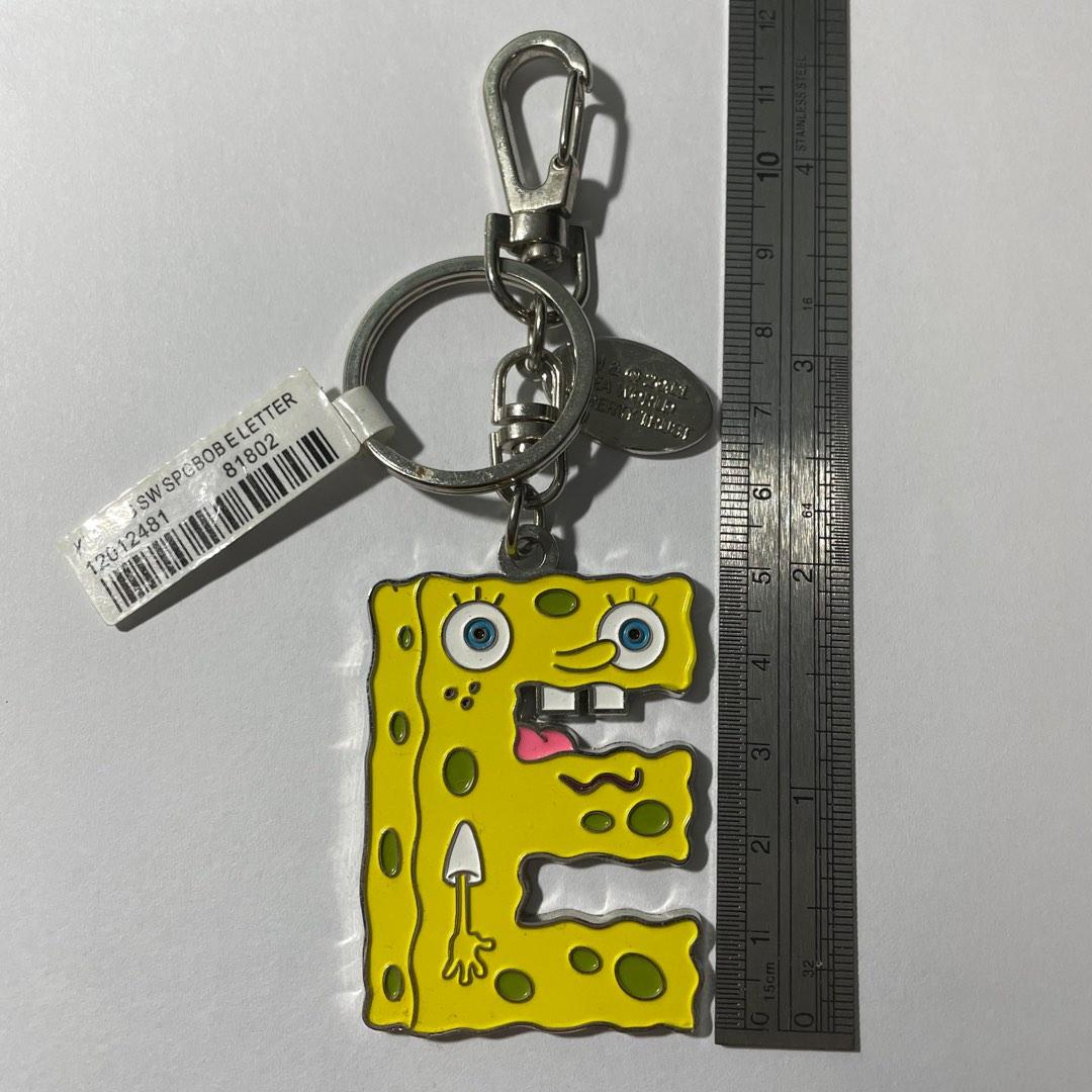 Cute letter keychain best sale