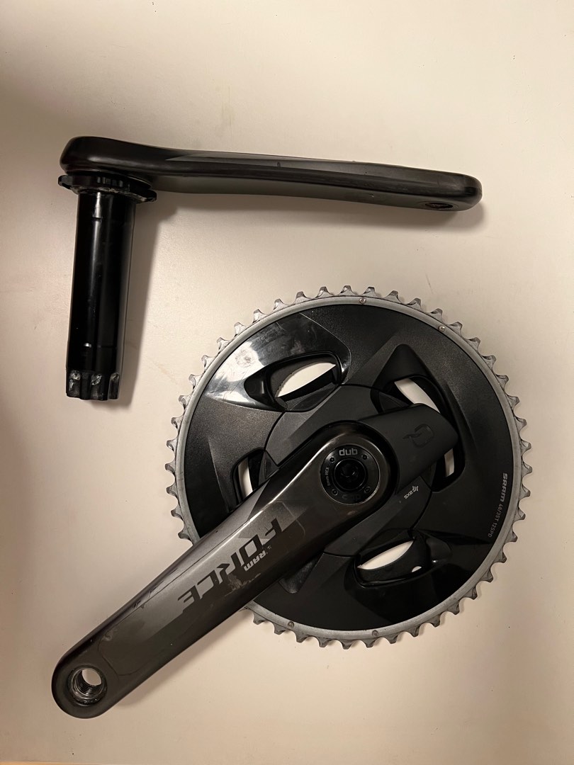 SRAM Force AXS power meter crankset, Sports Equipment, Bicycles & Parts