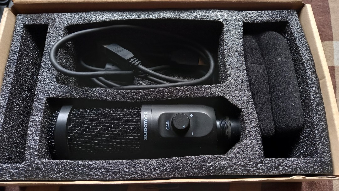 Sudo Tack Microphone, Audio, Microphones on Carousell