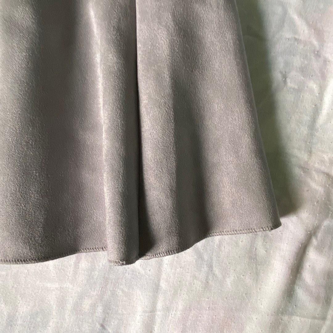 suede pleated skirt, Women's Fashion, Bottoms, Skirts on Carousell