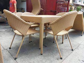 Synthetic rattan Dining chairs