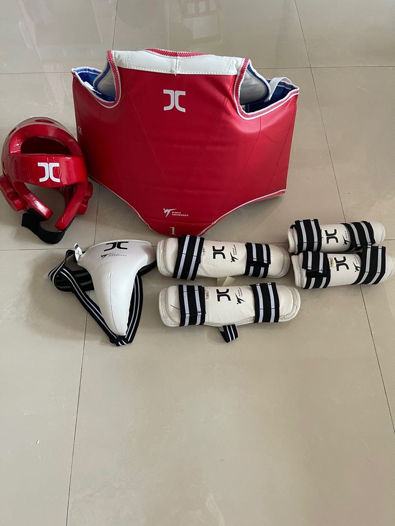 Taekwondo Sparring Gear for child, Sports Equipment, Exercise & Fitness