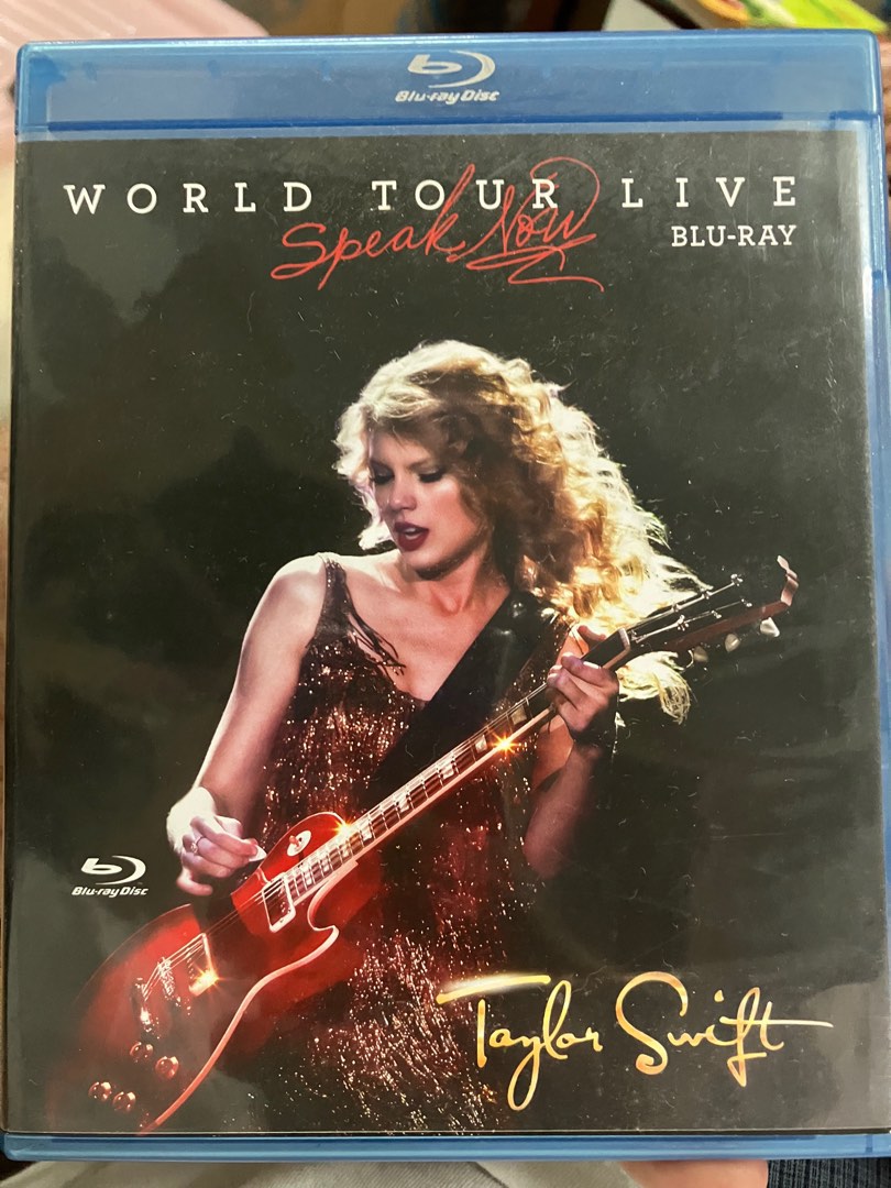 Taylor Swift World Tour Live BluRay, Hobbies & Toys, Music & Media, CDs & DVDs on Carousell