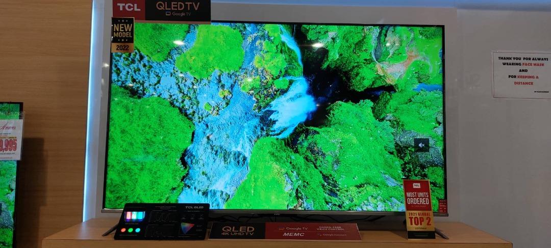 TCL LED-50C635 50in QLED 4K TV, TV & Home Appliances, TV ...