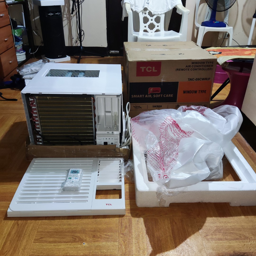 TCL TAC09CWR/F 1 Horse Power Window type Remote control aircon, TV ...