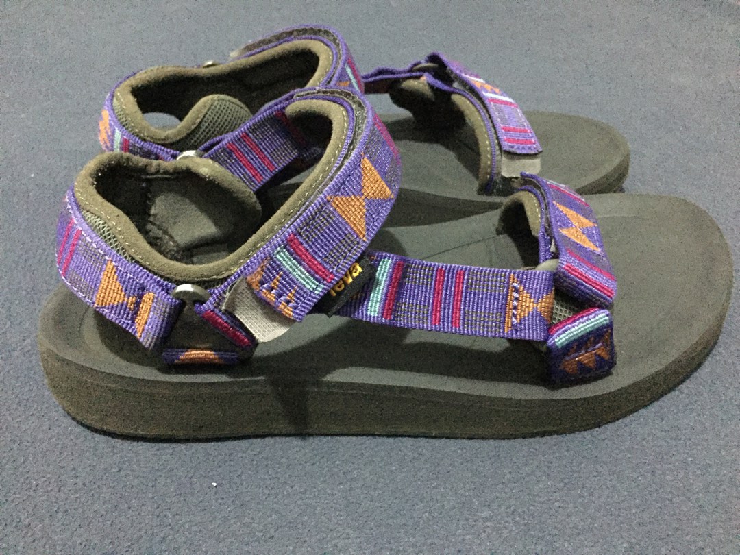 teva sandals purple