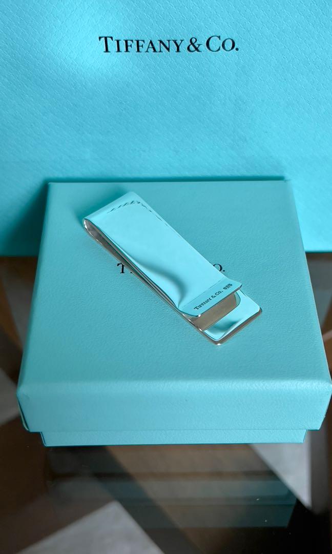 Tiffany money clip 925 sterling silver best sale