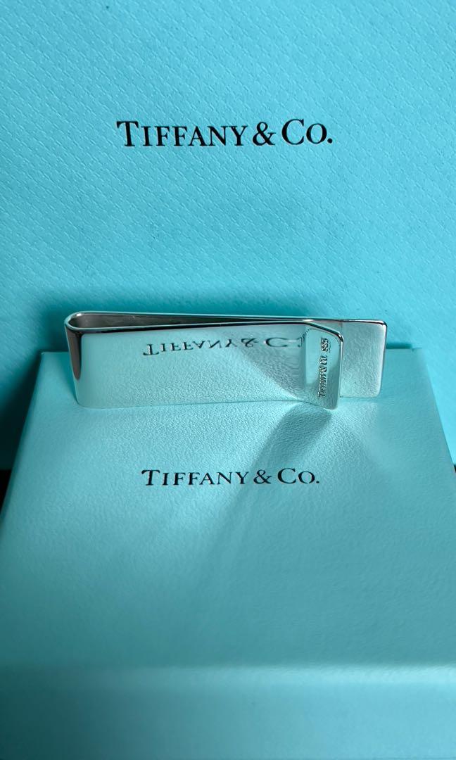 Tiffany money clip 925 sterling silver sales