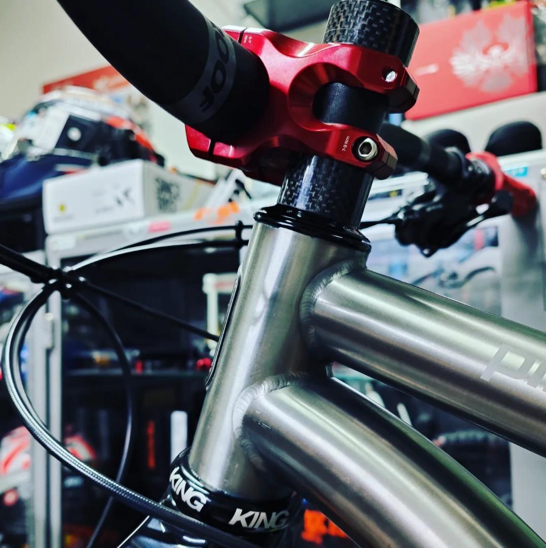 titanium dirt bike frame