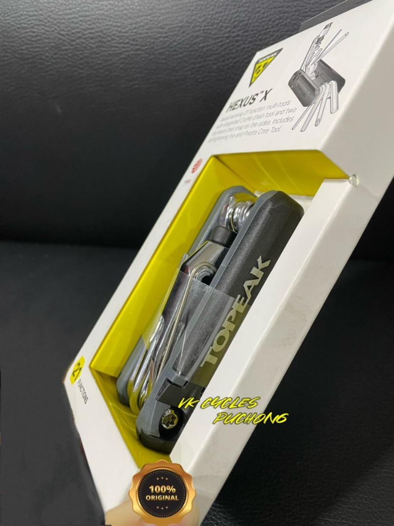 TOPEAK HEXUS X TOOL TT2573B TT2573 MNI Tools 21 Function, Sports