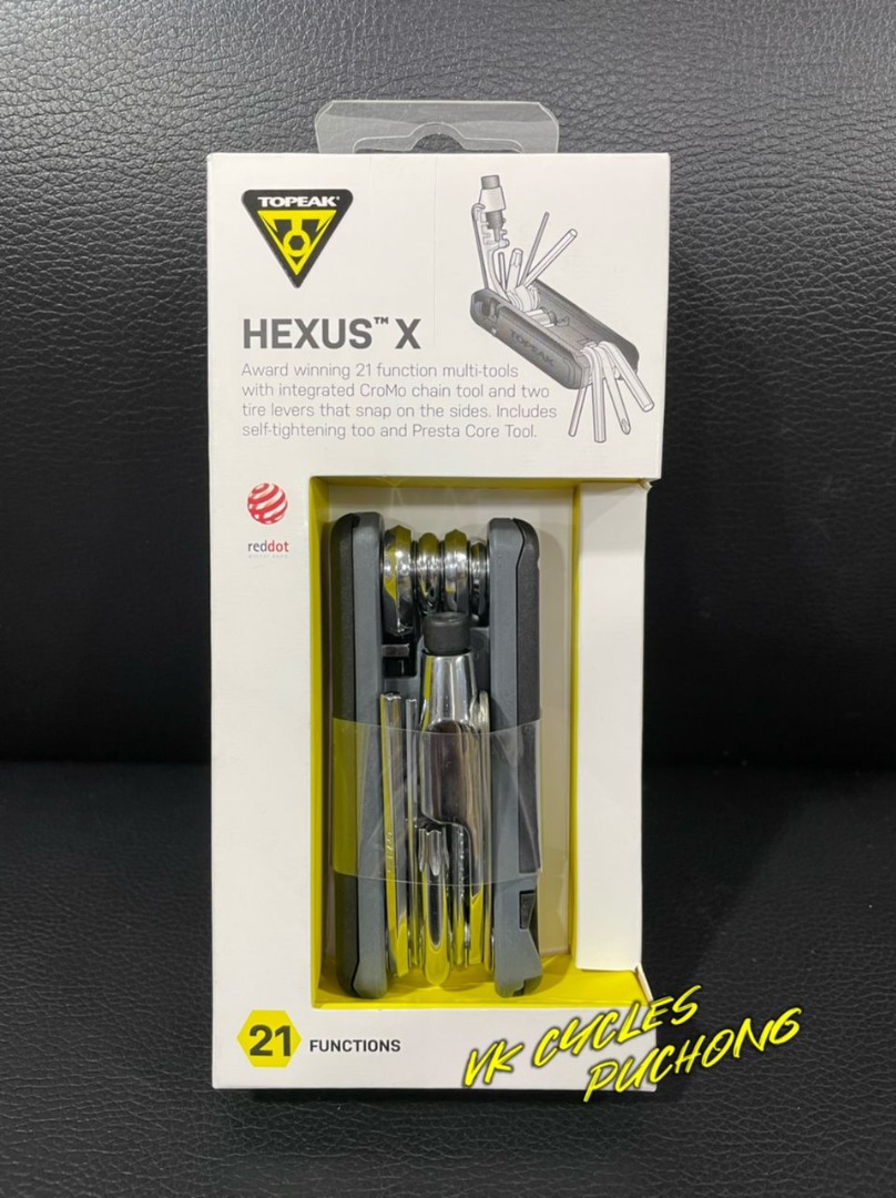 TOPEAK HEXUS X TOOL TT2573B TT2573 MNI Tools 21 Function, Sports