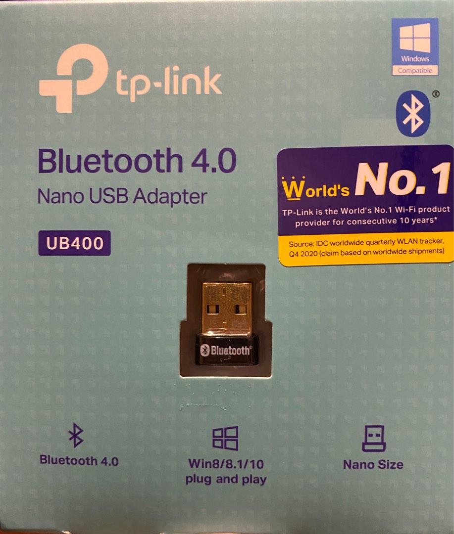 TP-Link UB 400 USB 2.0 Nano Bluetooth 4.0 adaptor, Computers & Tech ...