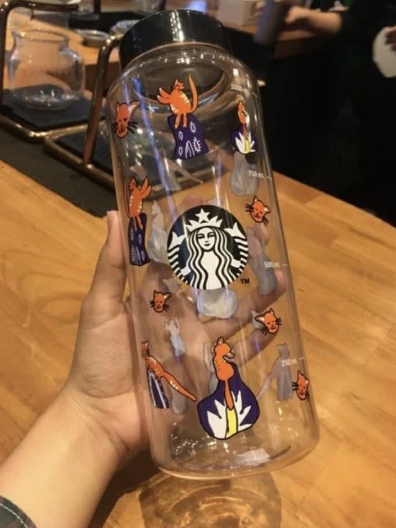 Tumbler Starbucks 1 Liter, Kitchen & Appliances di Carousell