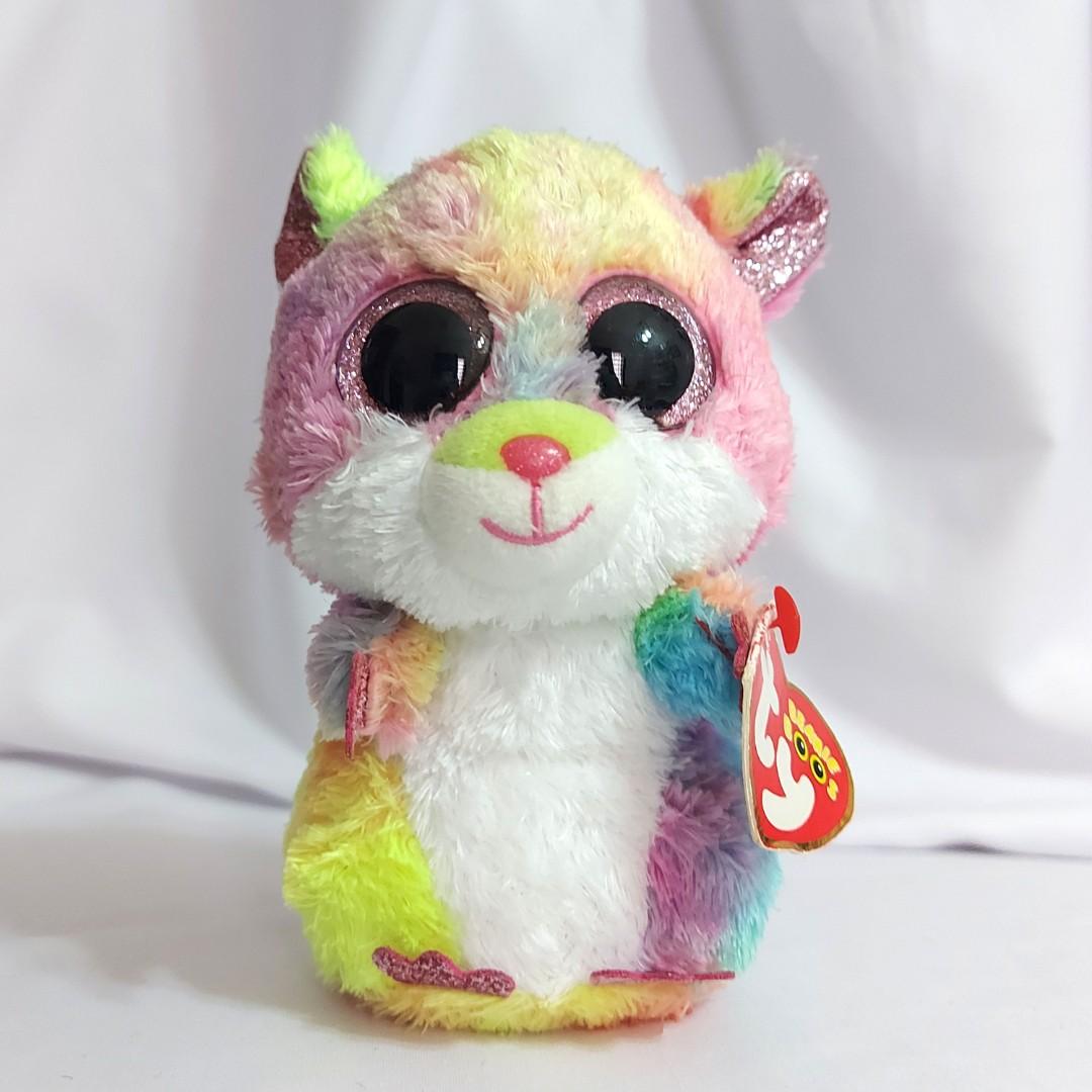 TY BEANIE BOOS Ty Rodney Hamster Hobbies Toys Toys Games
