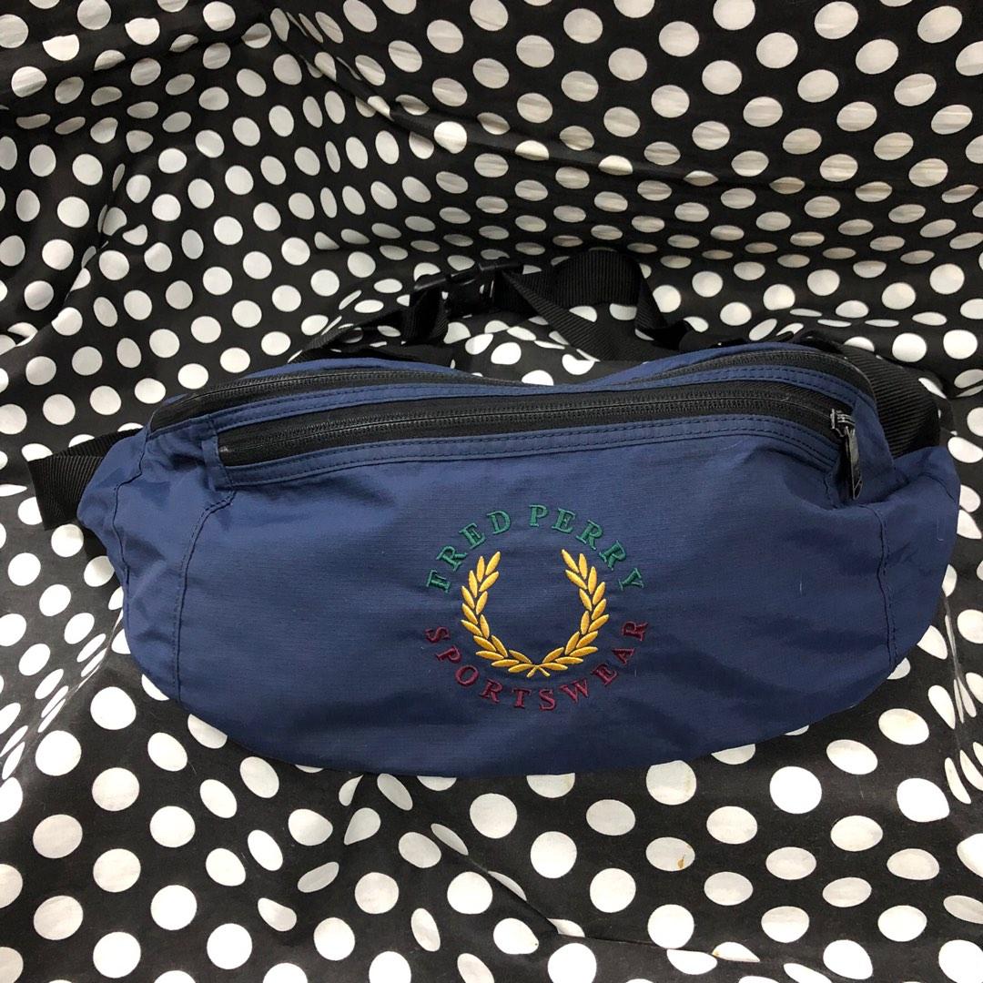 LARGE UNISEX FRED PERRY WAIST POUCH
