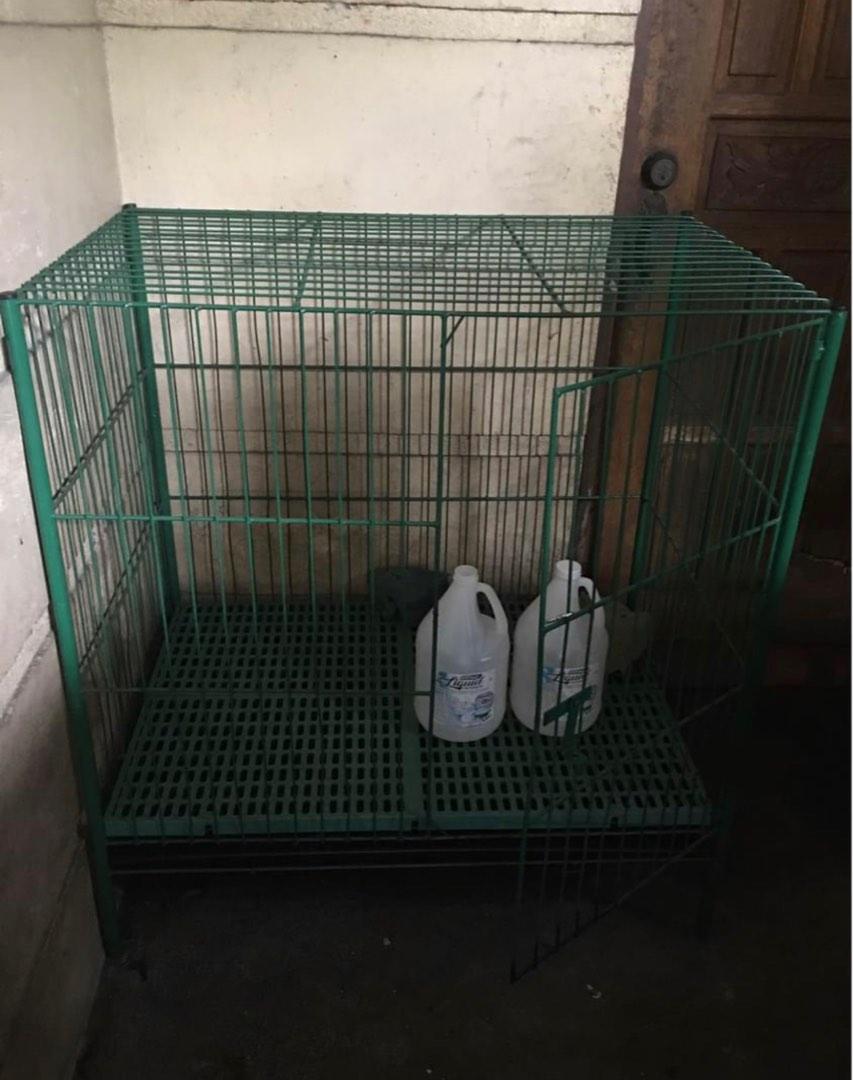 Used cage with free 2 mattings, Pet Supplies, Homes & Other Pet