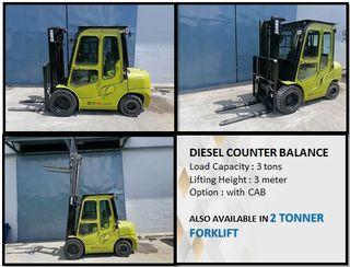 USED Forklift diesel 3tons for SALES