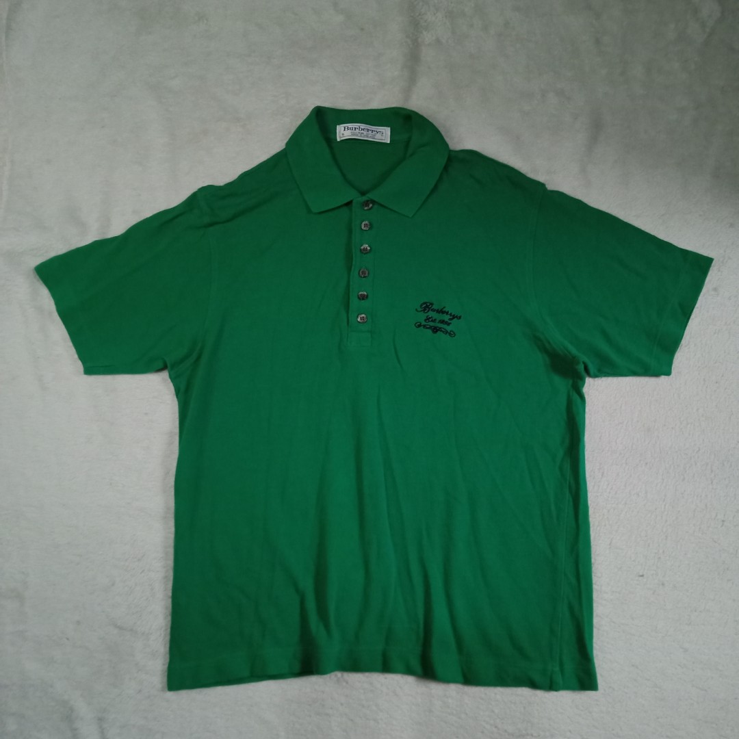 Vintage Burberry Polo Shirt, Men's Fashion, Tops & Sets, Tshirts & Polo ...
