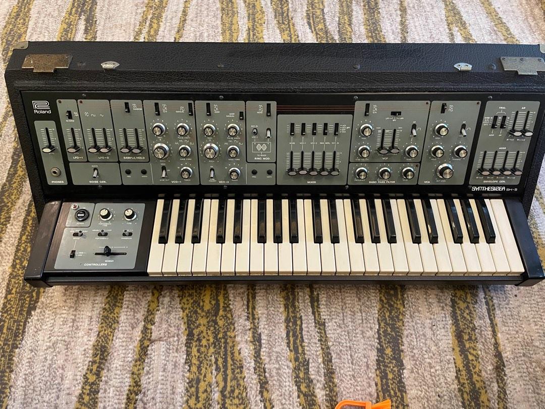 Vintage Roland SH5 synthesizer, Hobbies & Toys, Music & Media, Musical ...
