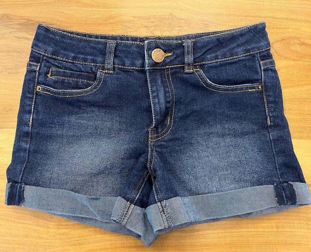 Warehouse top denim shorts