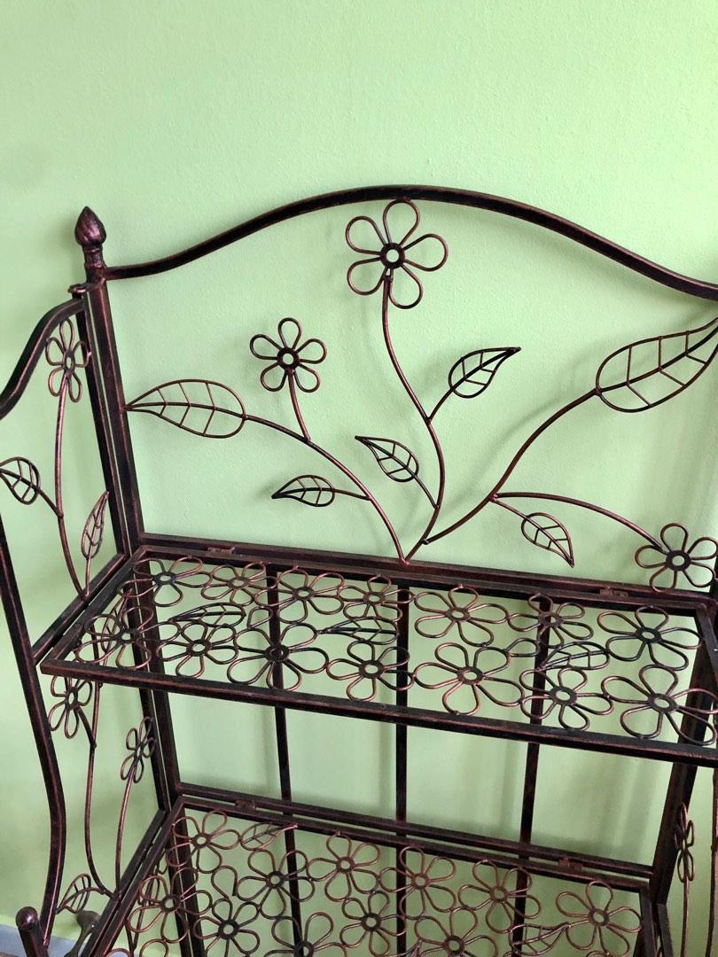 Wrought Iron Rack, Furniture & Home Living, Home Improvement
