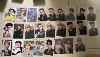 wts straykids photocards bangchan lee know changbin hyunjin han jisung felix seungmin jeongin