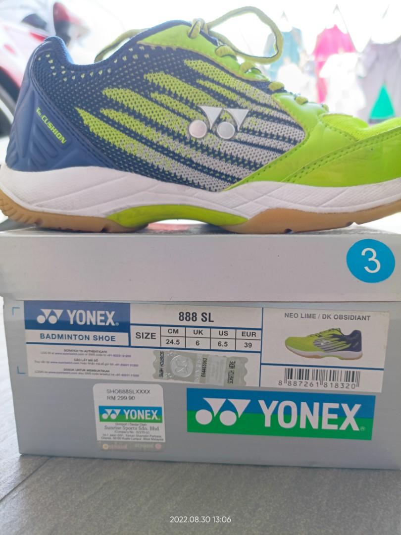 Yonex badminton new arrivals shoes size 6