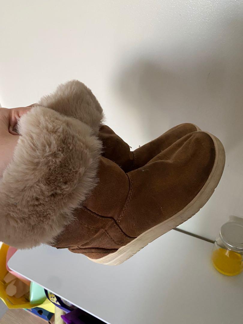 Zara boots for kids, Babies & Kids, Babies & Kids Fashion on Carousell