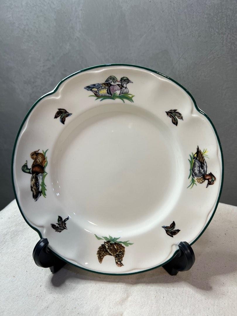 1990s Johnson Brothers Brookshire Bread Plate . Mallard Ducks