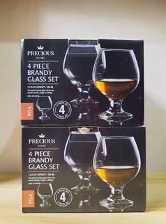4 PCS BRANDY GLASS SET ( Precious Home )