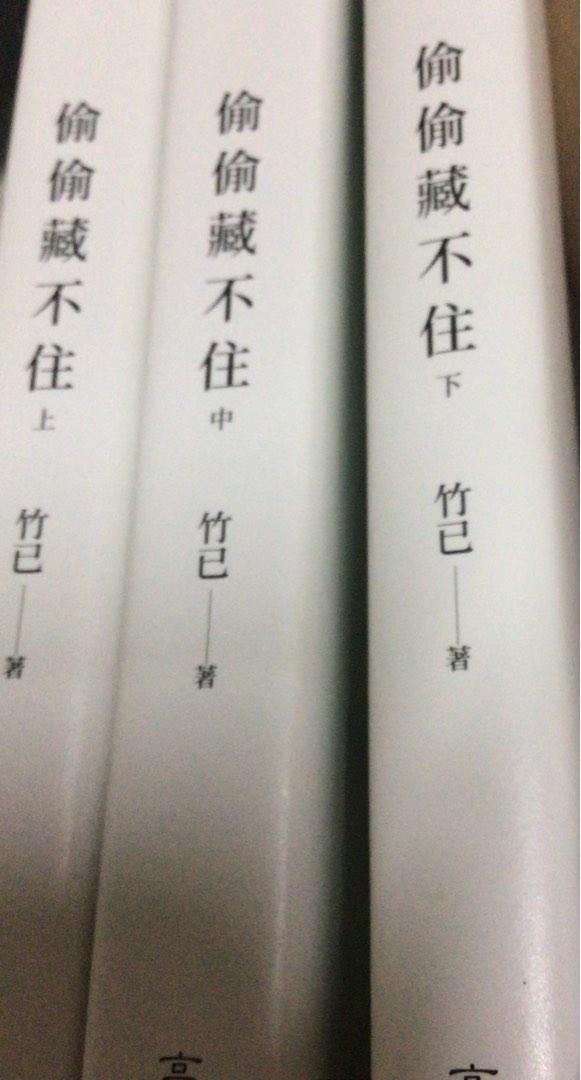 偷偷藏不住（上中下）台版繁體, 興趣及遊戲, 書本& 文具, 小說& 故事書