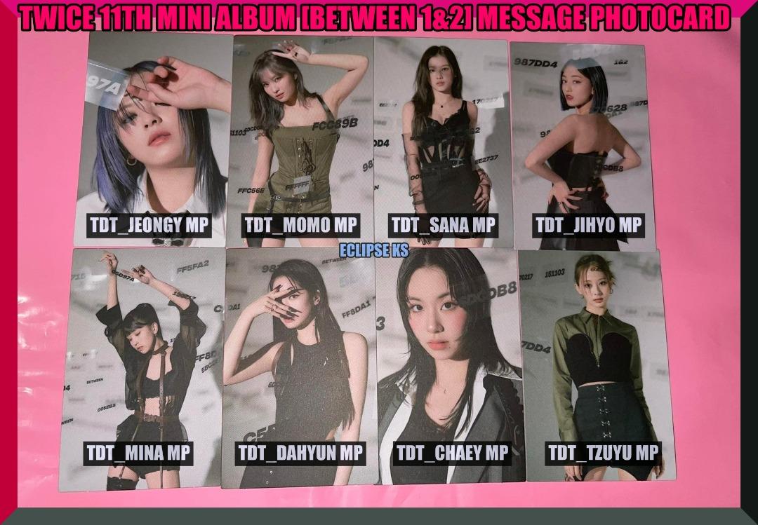 Twice Between 1&2 Talk That Talk Official NAYEON Photocard