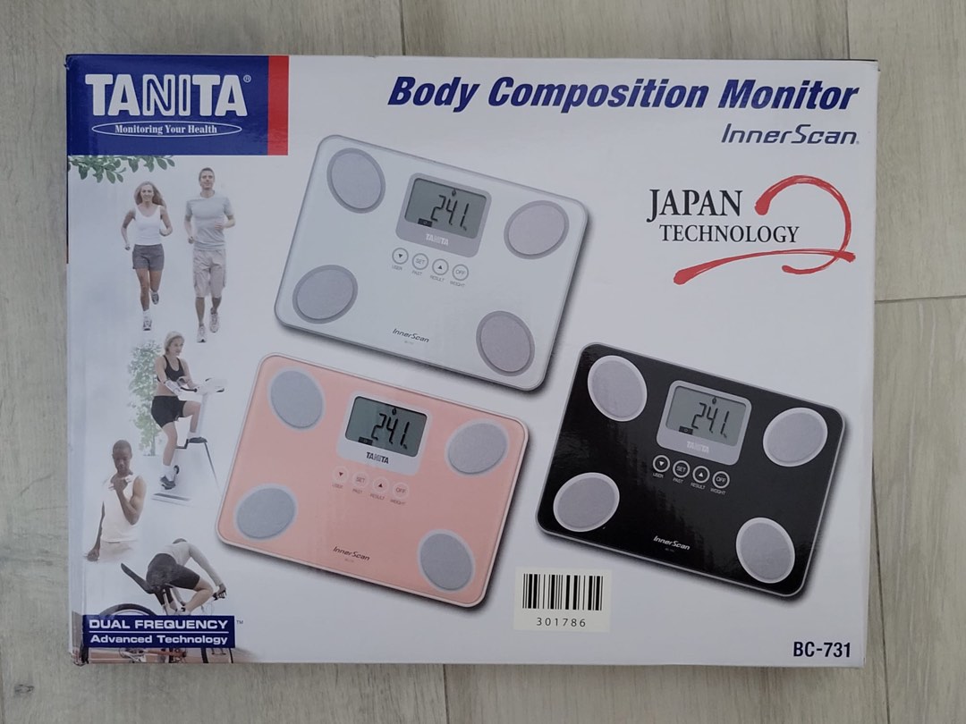 全新tanita 體脂磅磅黑色bc 731 減肥健身修身 運動產品 其他運動配件 Carousell