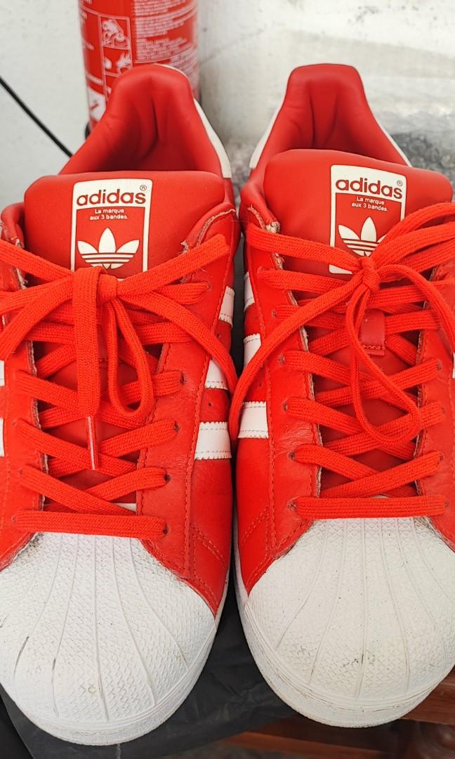 Adidas superstar all sales red uk
