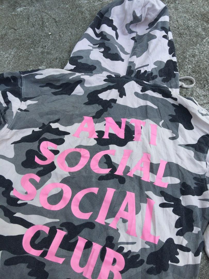 Anti social social club pink camo store