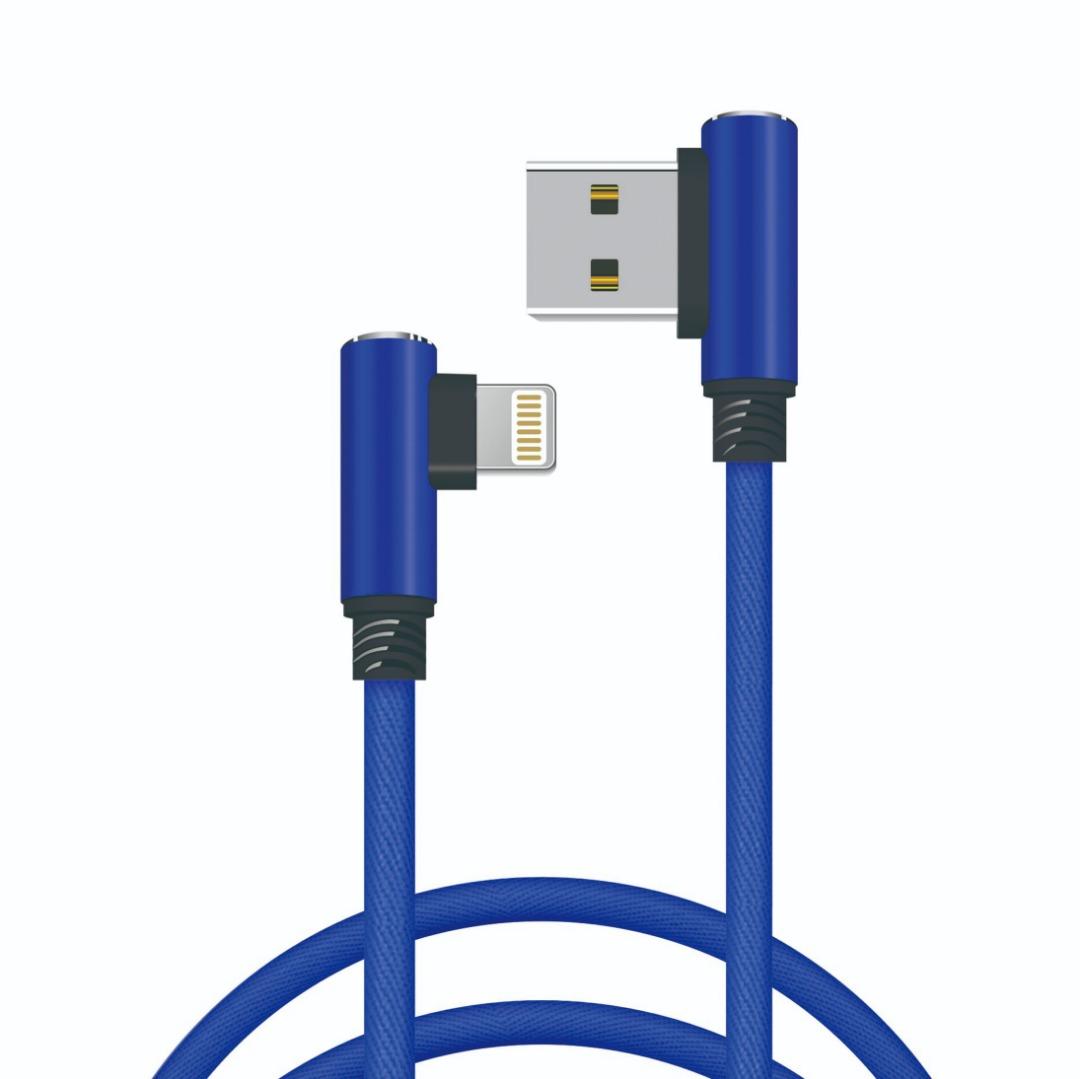 Apple Lightning Cable 90degree Angle Design (For Gaming), Mobile
