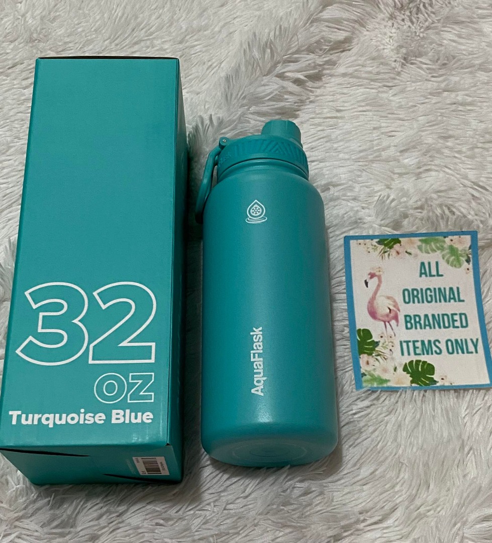 AQUAFLASK ORIGINAL 32oz - TURQOISE BLUE love11shop, Furniture & Home ...