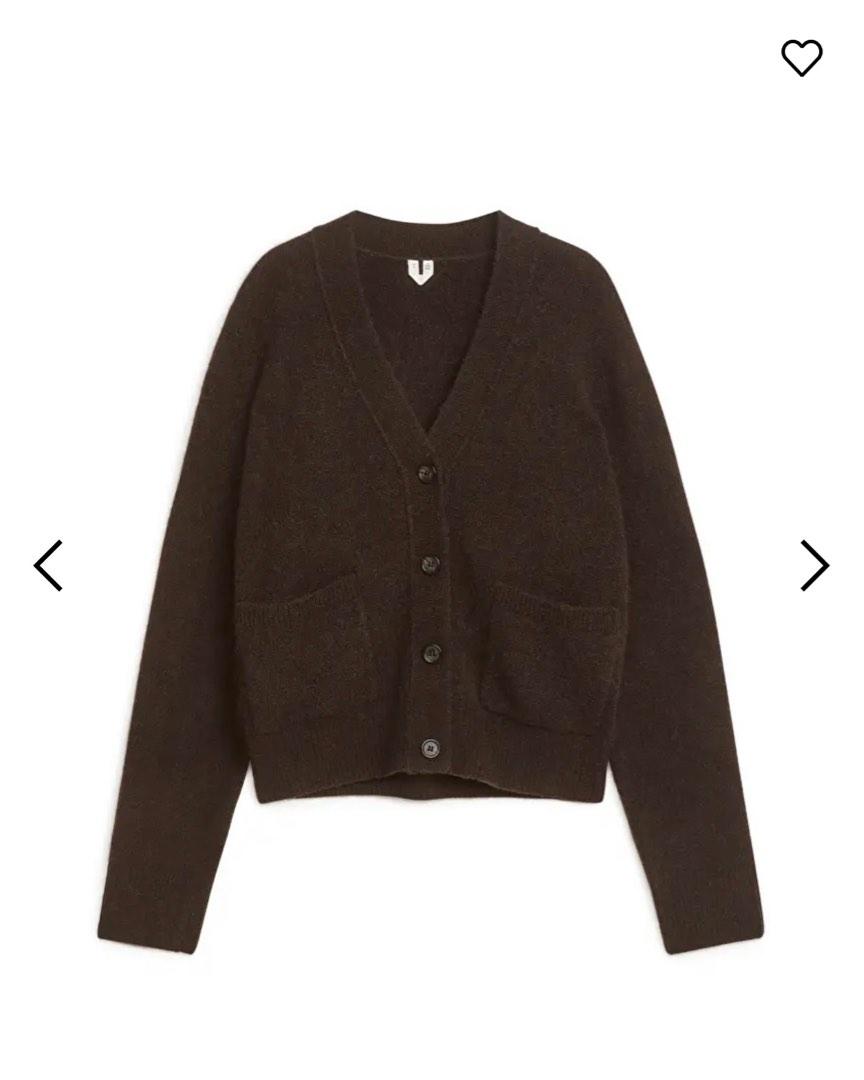 Arket on sale alpaca cardigan