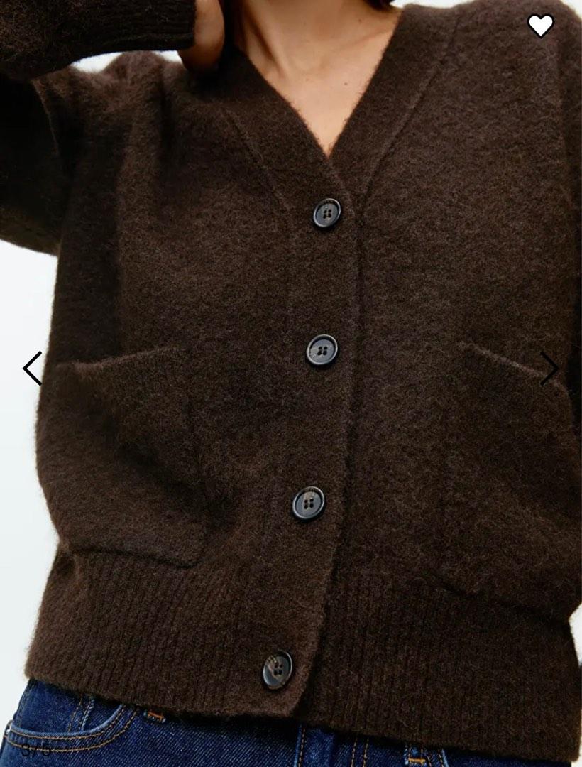 Arket hotsell alpaca cardigan