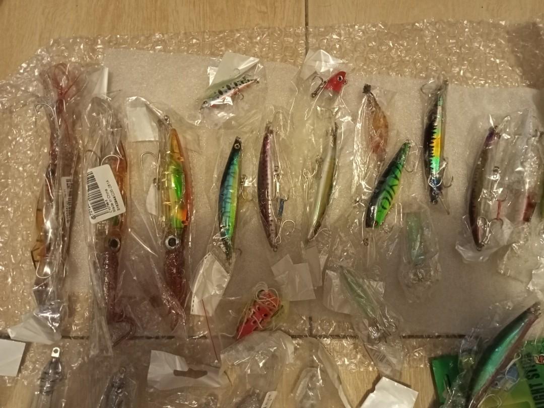 Assorted lures aspack (Category: Fishing) located in Malabon City. Submitted by karlovizu (Listing ID 1181920512, Image 3). Description: Assorted lures aspack as is.