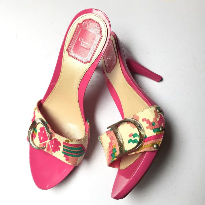 christian dior womens sliders