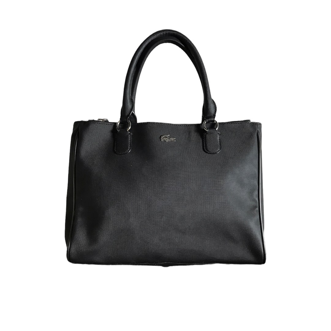 Authentic Lacoste Bag with Metal Logo, Luxury, Bags & Wallets on Carousell