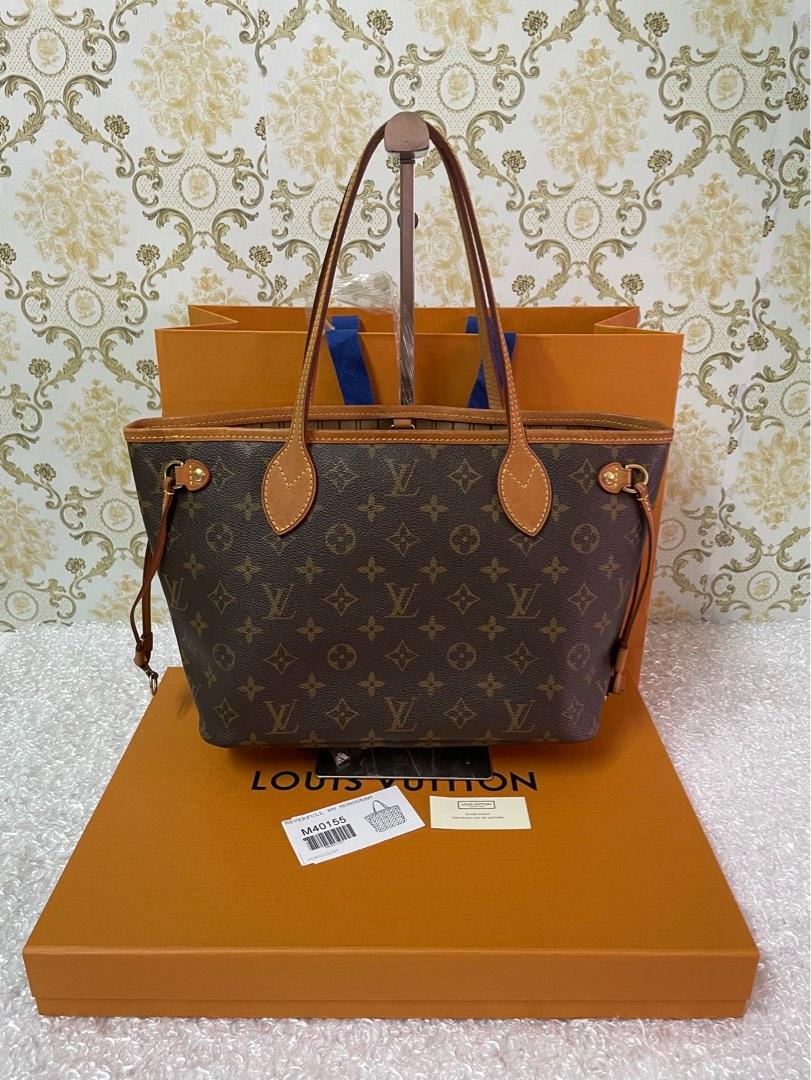 Pre-order] LV Monogram Neverfull PM Size (Brown / Gold), Luxury, Bags &  Wallets on Carousell