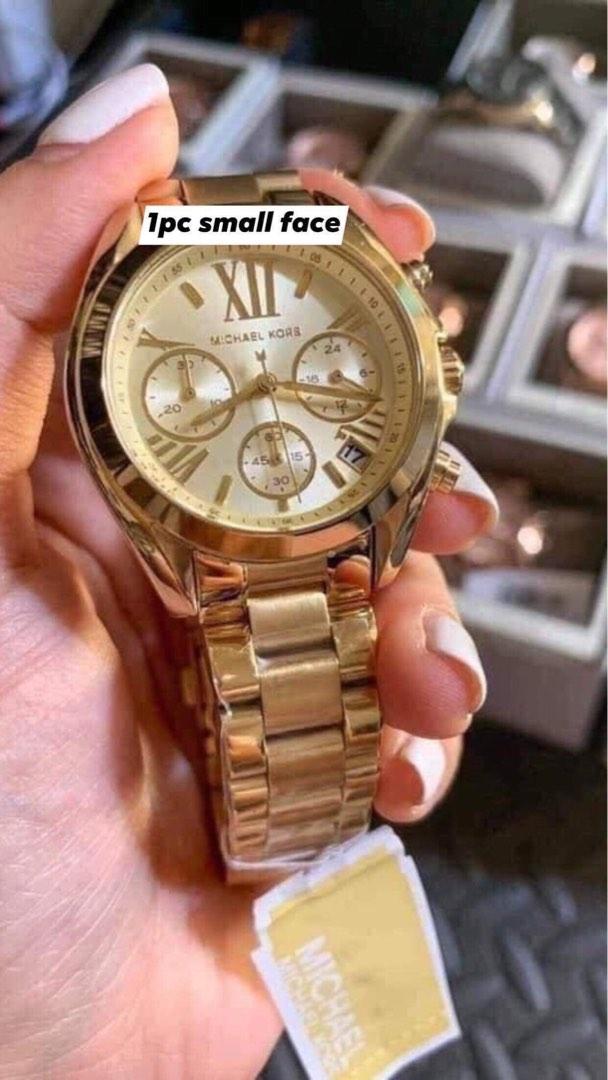 Michael kors small face watch sale