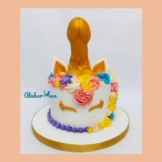 Bachelorette Cake | Naughty Cake | Bridal Shower Themed Cake | Customize Fondant Cake